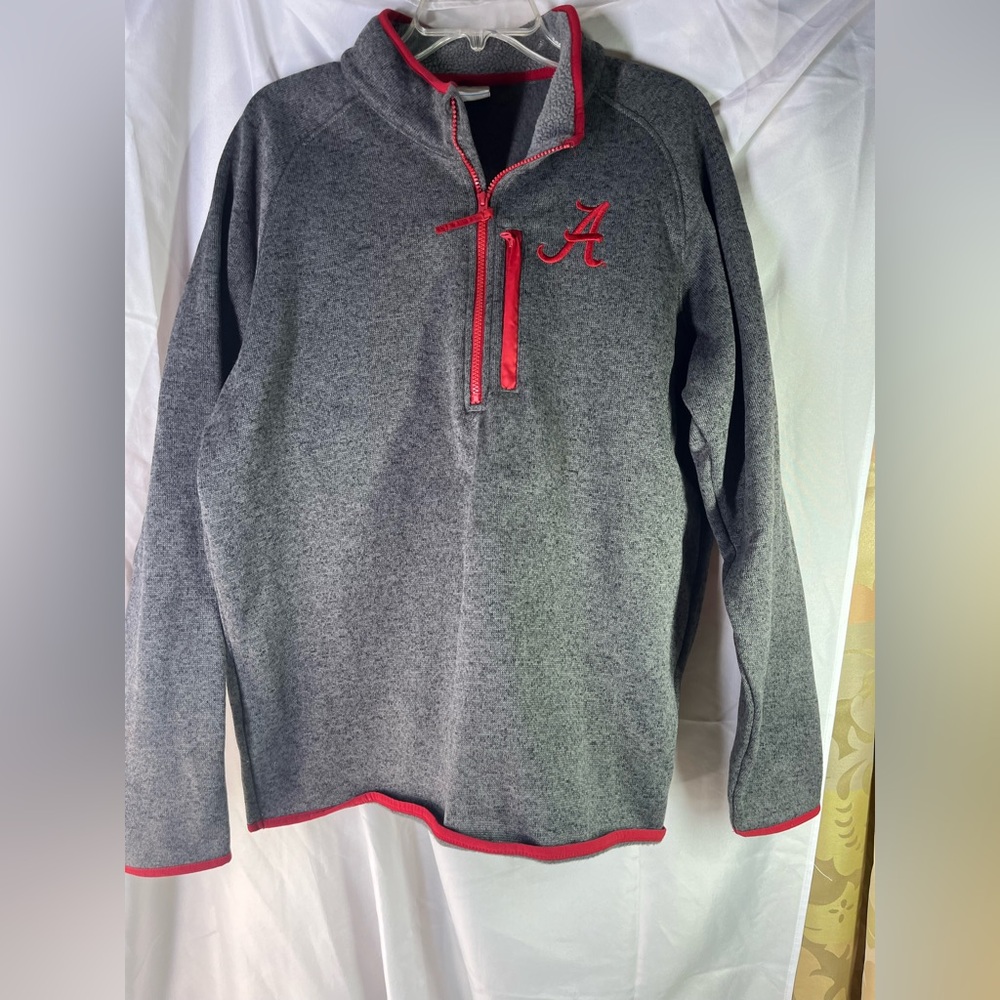 Columbia Men's Collegiate Sweater Fleece Half Zip Alabama Crimson Tide Large